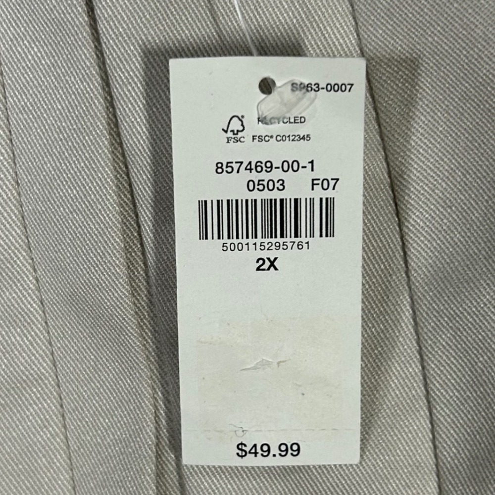 Old Navy Women's Pants Taylor Straight Trouser Cargo Size 2X Extra High Rise New - Picture 6 of 12